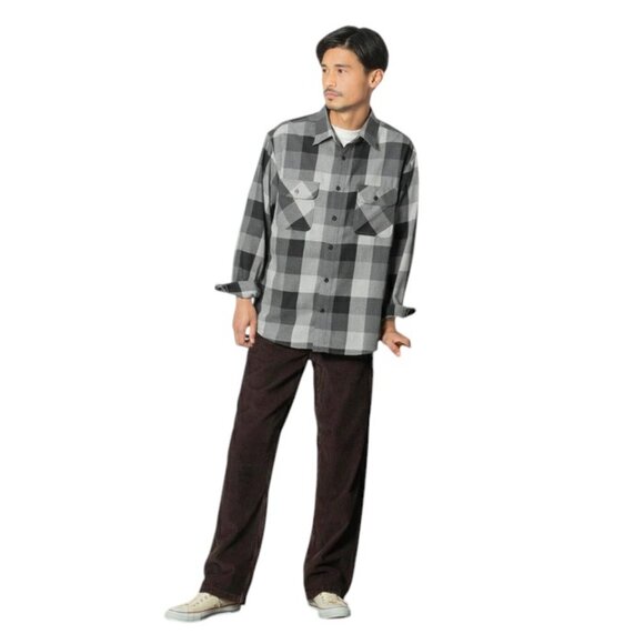 Levis 568 Loose Fit Corduroy Carpenter Pants Mens 33x34 Brown Y2K Skater Utility - Picture 3 of 14